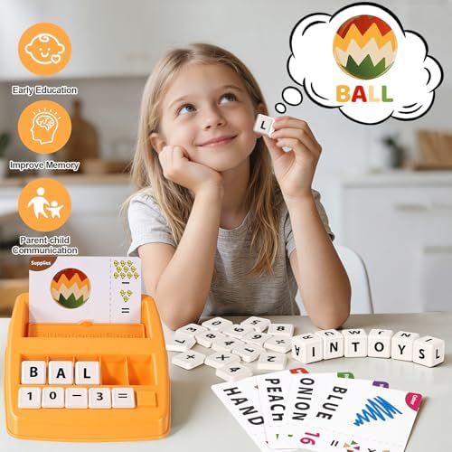 Montessori Matching Letter Game Toys for 3 4 5 Year Old Boy Girl Gifts Kids - Image 5