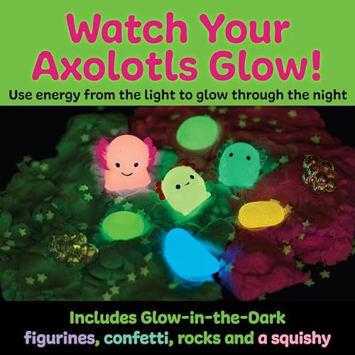 Creativity for Kids Sensory Pack: Axolotl - Sensory Toys for Toddlers, Easter Basket Stuffers, Toddler Activities & Travel Toys, Sensory Bin Fillers, and Axolotl Gifts (Ages 3+) - Image 6