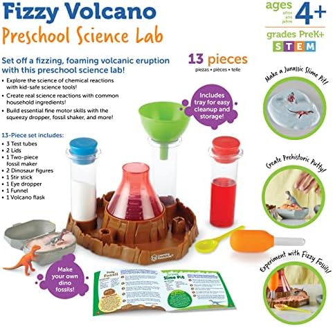 Learning Resources Fizzy Volcano Preschool Science Lab - Image 6