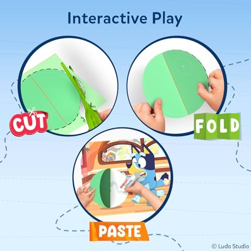Skillmatics Snip Snip Bluey, Scissor Skills Toy, Felt Craft, Gift for Kids - Image 5