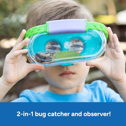 Educational Insights GeoSafari Bugnoculars - Magnifying Bug Container to Catch & Observe Nature, Insects and Bugs for Kids, Critter Keeper, Outdoor Play Bug Kit for Boys and Girls Ages 3+ - Image 2