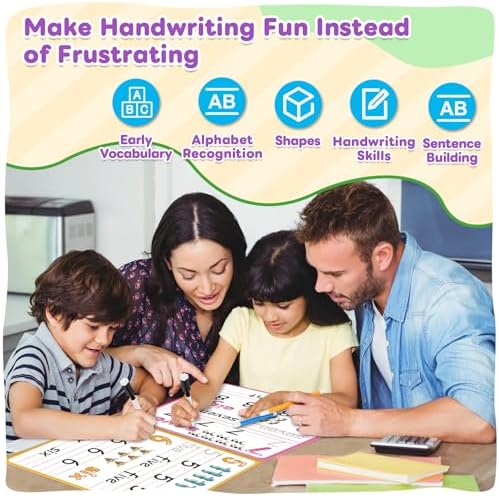 16PACK Alphabet Numbers Shapes Flash Cards,Sentence Building - Image 6