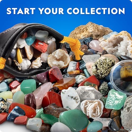 National Geographic Rock Collection Box & Rocks and Minerals Expert Book - Image 2