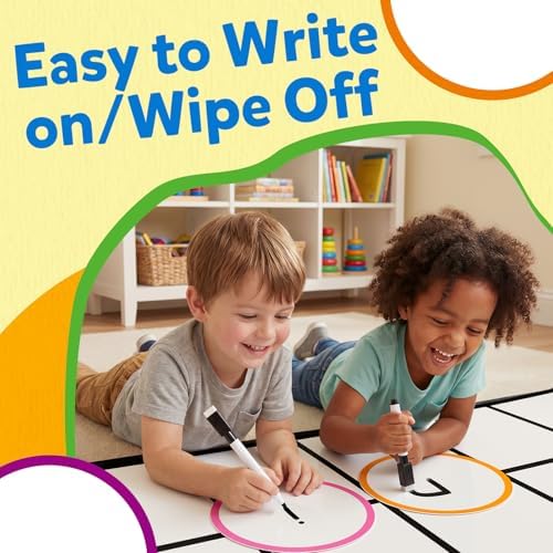 Elkonin Box Floor Mat Activity Set,Kindergarten Learning Activities,Phonemic Awareness & Phonics Games,Science of Reading Special Education,Preschool Classroom Must Haves for Active Play Gross Motor - Image 4