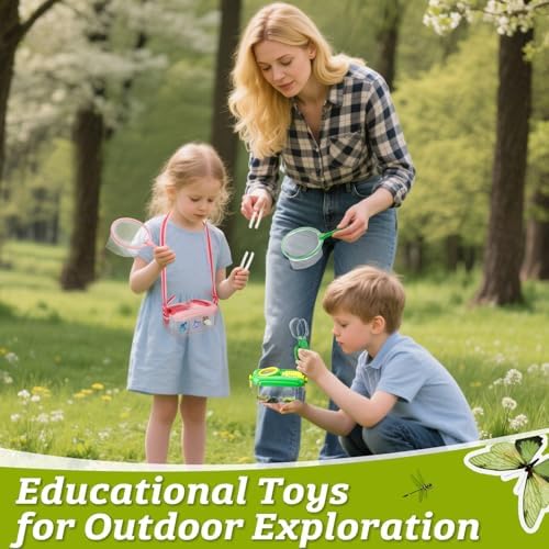 Biggun 2 Set Bug Catcher for Kids Ages 3-10 Explorer Toys Birthday Gift - Image 5