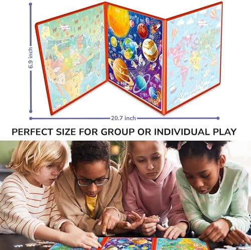 Magnetic Puzzles for Toddlers 3-5 - Kids Travel Toys for Boys and Girls - Image 3