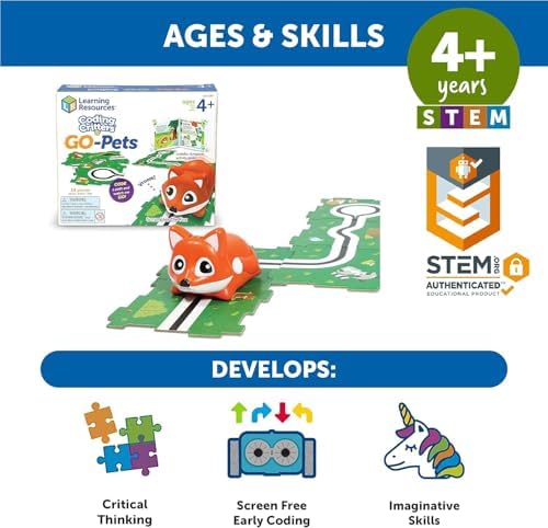 Learning Resources Coding Critters Go Pets Scrambles the Fox Coding Robot - Image 5