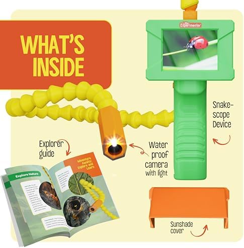 Borescope Snake Scope Camera for Kids, Light, Rechargeable STEM Toy 4-11 - Image 3
