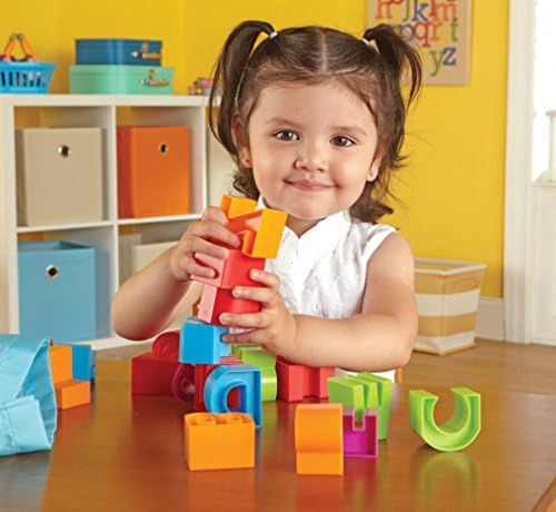Learning Resources Letter Blocks - ABC Toddler Learning, Alphabet Puzzle, Learn to Read, Fine Motor Toys, Montessori, Preschool Classroom Must Haves Activities, Gifts for Boys and Girls - Image 5