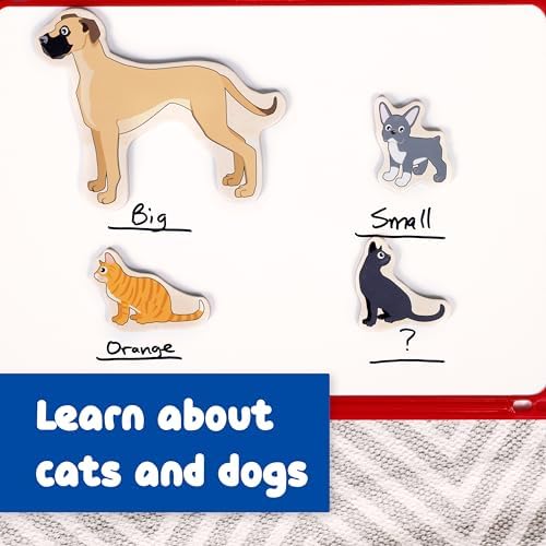 Spark & Wow Wooden Magnets, Cats & Dogs, Set of 20 - Image 6