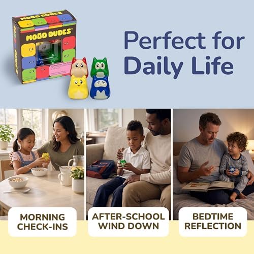 Mood Dudes - Emotion Toys for Play Therapy Calm Corners - Kids Ages 3+ - Image 6