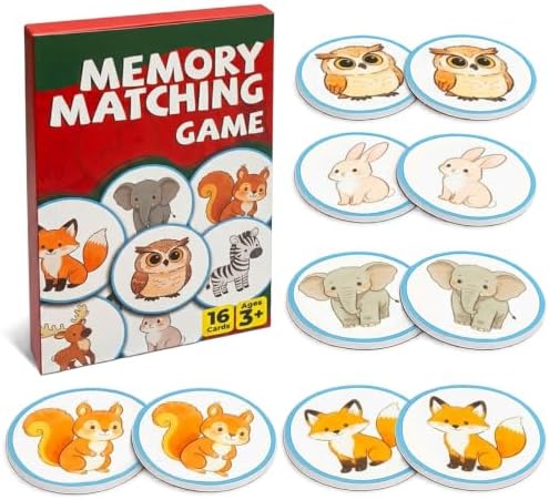 Felt Matching Game for Toddlers, Animal Memory Game by Unknown