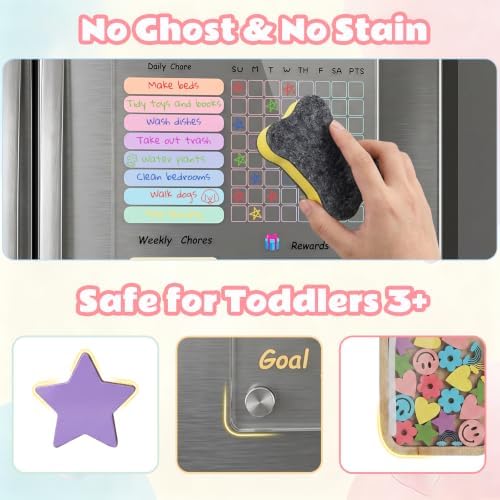 Acrylic Magnetic Chore Board for Kids - Image 6