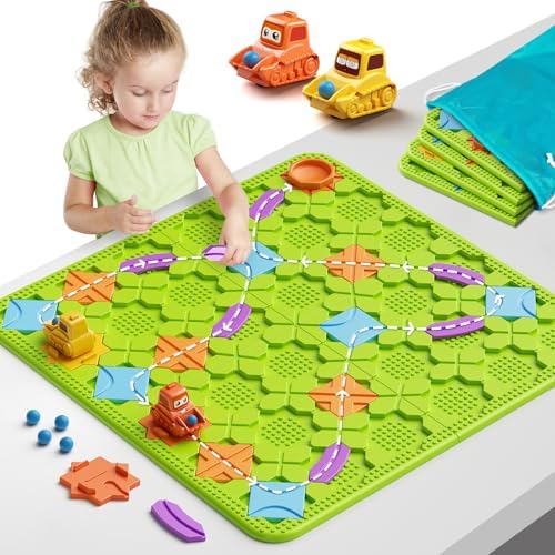 Brain STEM Activity Logic Kits: 200+ Challenges Educational Playthings by STEMMATCH
