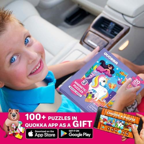 Magnetic Puzzles for Toddlers 3-5 - Kids Travel Toys for Girls - Image 6