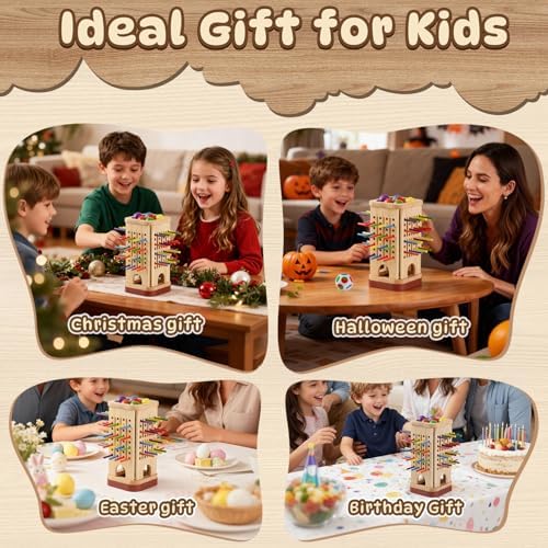 Montessori Board Game for Kids 4-8, Educational Math Family Games - Image 7