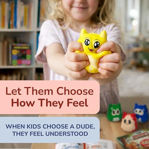 Mood Dudes - Emotion Toys for Play Therapy Calm Corners - Kids Ages 3+ - Image 2