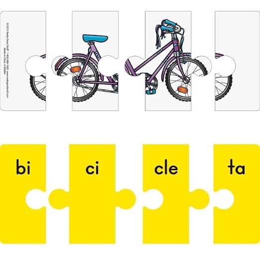 Really Good Stuff, Spanish Syllable Puzzles, 40 Puzzles, Ages 5+, Grades K+ - Image 4