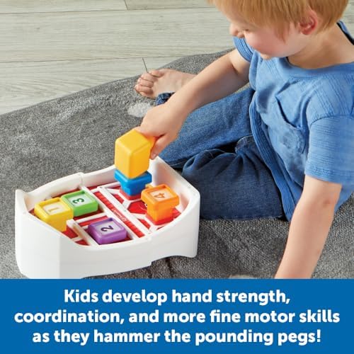 Learning Resources Peeksville Barnyard Pounding Bench - Image 3