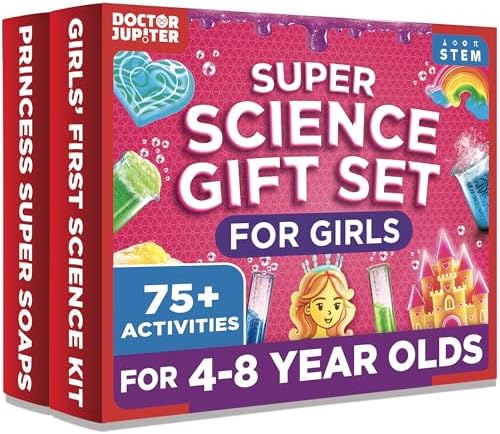 Doctor Jupiter Super Science Gift Set for Girls Ages 4+, Birthday Gift by DoctorJupiter