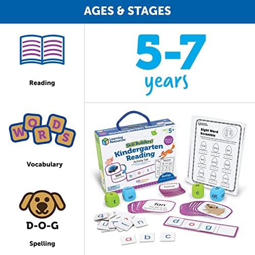 Learning Resources Skill Builders! Kindergarten Reading Activity Set - Image 5