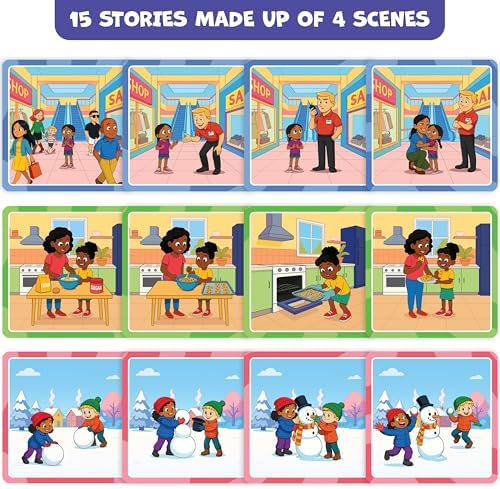 What Happens Next Game, Story Sequencing Cards for Speech Therapy Materials - Image 3