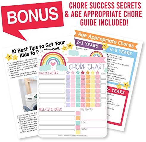 Magnetic Chore Chart for Kids Dry Erase Reward Chart for Home and Classroom - Image 6