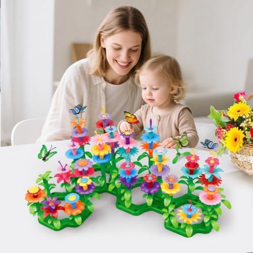 SpringFlower Flower Garden Building Toys, for Girls 3 4 5 6 7 Years Old - Image 6