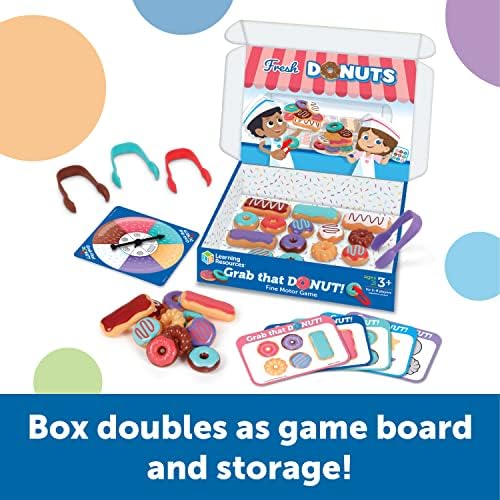Learning Resources Grab That Donut Fine Motor Game - Image 4
