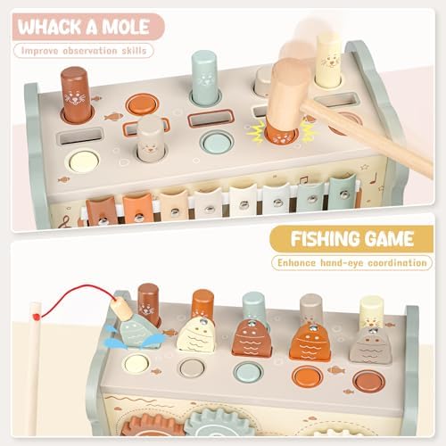 Joyreal Wooden Montessori Toys for 1 Year Old - Image 3