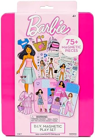 Horizon Group USA Magnetic Playset for Kids, Barbie by HorizonGroupUSA