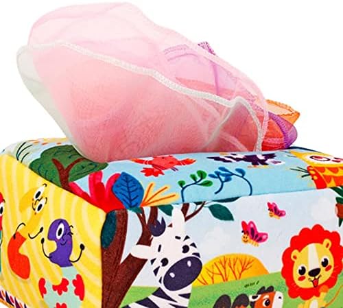 Sensory Toys for 6-12 Months, Tissue Box for, Toys for 6-12 Months, Sensory Scarves, Preschool Learning Toys, Style B - Image 2