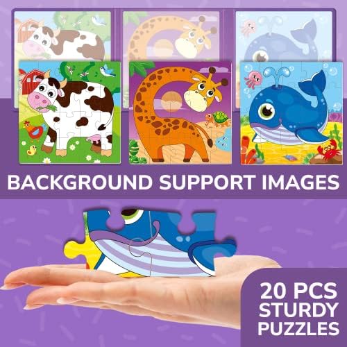 Magnetic Puzzles for Toddlers 3-5 - Kids Travel Toys for Boys and Girls - Image 4