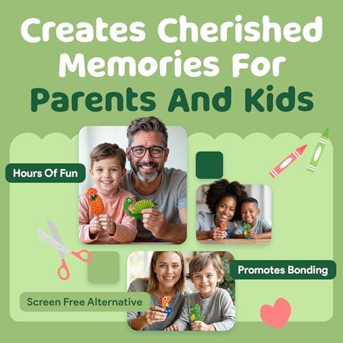 Mumaloo Kids Craft Kit – 10 Dinosaur Art Activities, Ages 4–8 - Image 6
