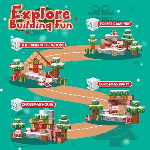Magnetic Building Blocks, 100PCS - Image 3