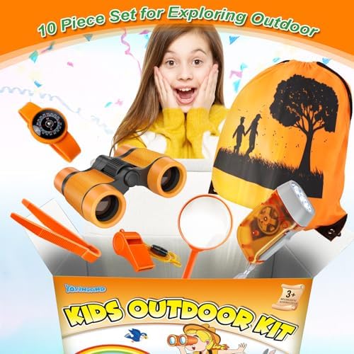 Kids Explorer Kit & Bug Catcher Kit, 7 Pcs Kids Outdoor Exploration Set - Image 2