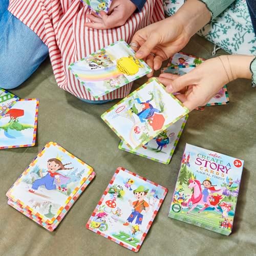 eeBoo: Magical Forest Create a Story Pre-Literacy Cards, 36 Cards with Colorful Characters, Encourages Imagination, for Ages 3 and up - Image 5