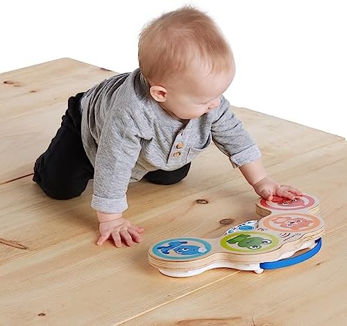 Baby Einstein Magic Touch Wooden Drum Musical Toy, Ages 6 Months Plus - Image 2