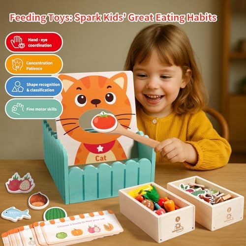 INIFEIDALA Montessori Farm Learning Game for Toddlers 3-5 - Image 4