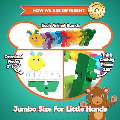 Land, Air & Sea Animal Puzzles - Build, Sort, Count & Play w 32pc + eBook - Image 3