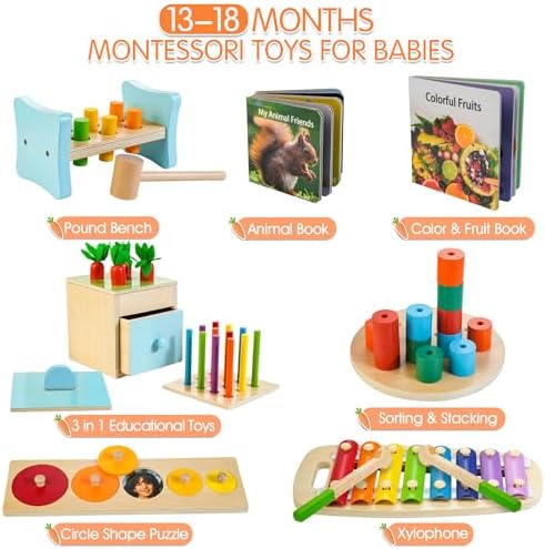WOODMAM Montessori Educational Box for Baby Toddler - Image 5