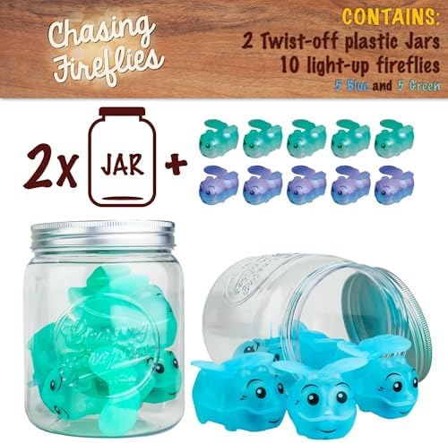 Toysmith Chasing Fireflies Light Up Bug Catching Game Indoor Outdoor - Image 2