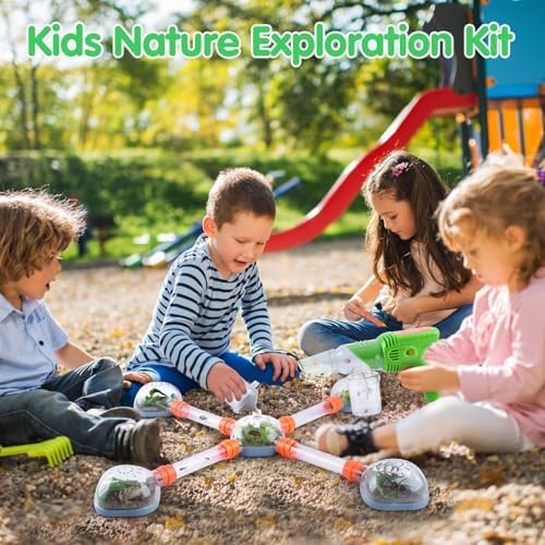 PLAY Bug Catcher Kit for Kids, Bugs Toys for Kids 3-5, Bug Vacuum Catching Kit, Critter Keeper Habitat, Insect Collection Terrarium, Summer Outside Toys for Toddlers 1-3 4 5 6 7 8+ Boys Gift - Image 2
