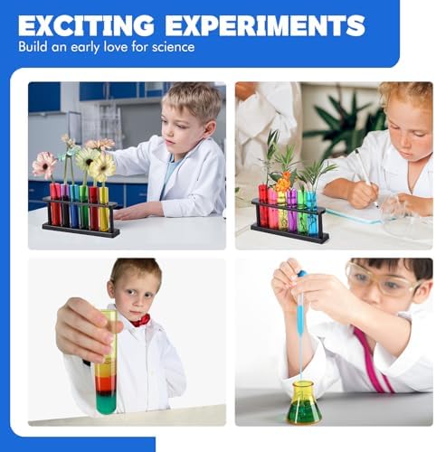 Science Kits for Kids 3-5 Test Tube Droppers for Kids Chemistry Set - Image 6