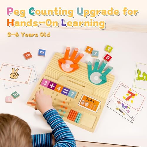Learning Toys 3-5, Kids Math Educational Toys for Preschool Kindergarten - Image 2