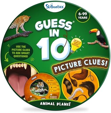 Skillmatics Guess in 10 Animal Picture Clues by Skillmatics