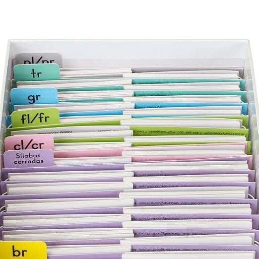 Really Good Stuff Spanish Advanced Syllable Flip Books - Set of 30 - Image 3