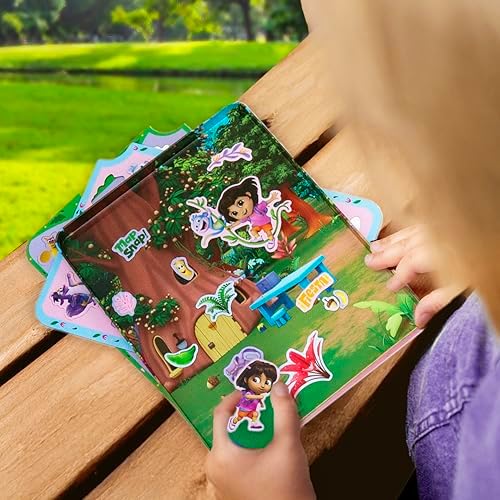 Horizon Group USA Magnetic Playset for Kids, Dora - Image 4