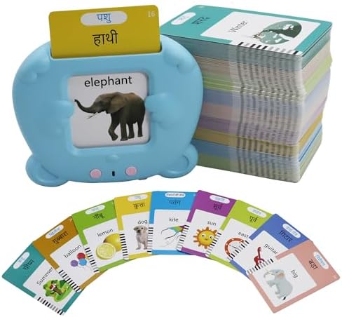 MAYAPHILOS 224 Sight Words Hindi and English Talking Flash Cards by MAYAPHILOS