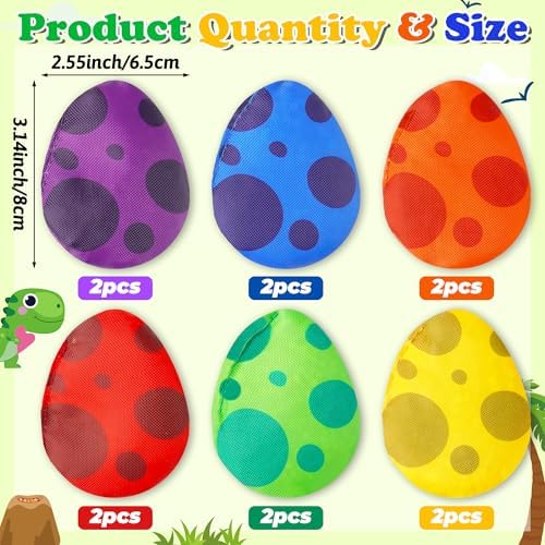 EYxsaxenk Dinosaur Egg Bean Bag for Toss Game Kid Toddler Throwing Game Toy - Image 2